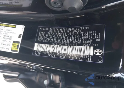 2025 Toyota Corolla Se z USA, uszkodzony, nr VIN 5YFS4MCE3SP231415